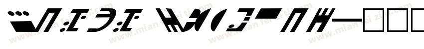 Canon Regular字体转换